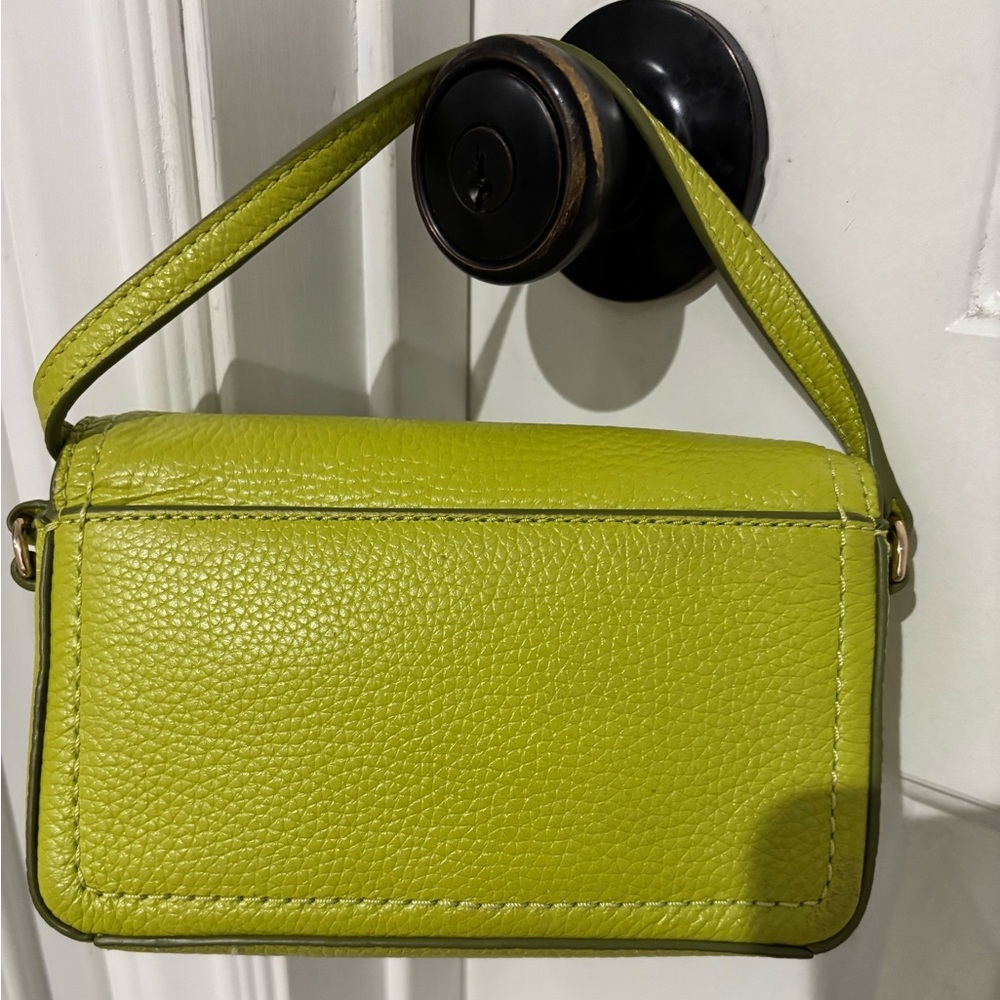 Marc Jacobs Groove Leather Mini Lime Bag - Picture 4 of 10